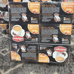 Indulgio Sweet & Salty Caramel Cappuccino K-cups 12 ct