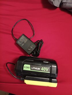 Ryobi Charger & Battery