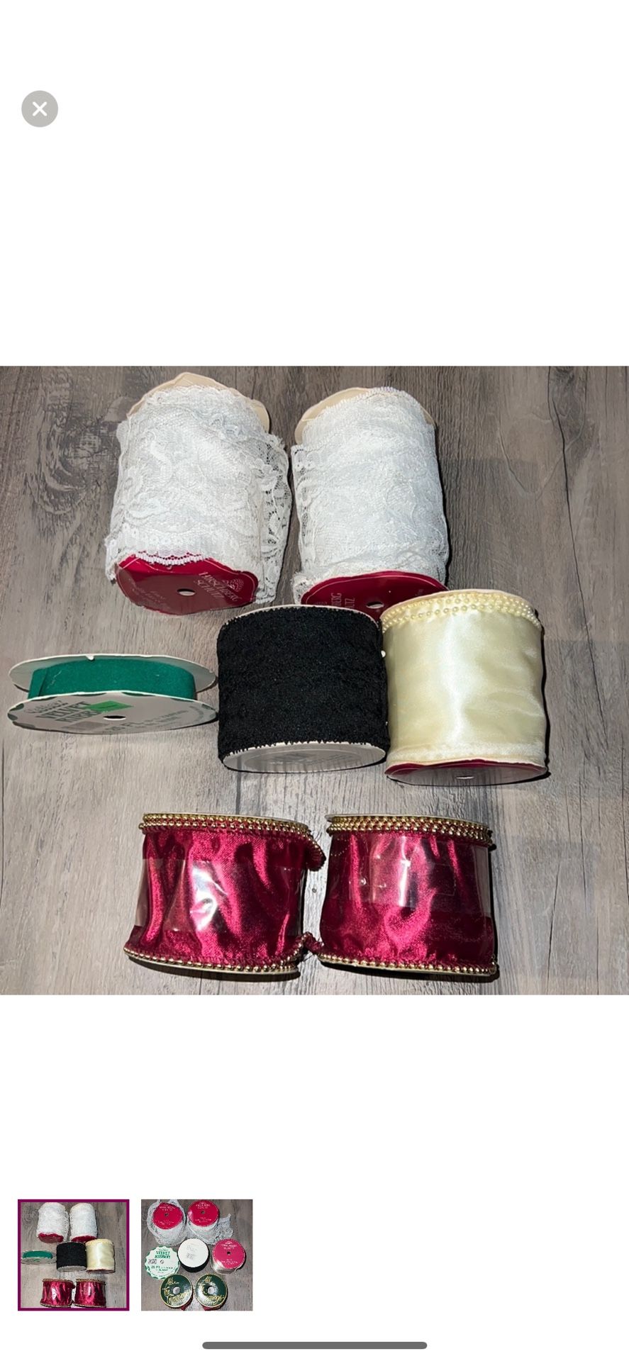 Lace & trim, velvet ribbon, ribbon for florals/crafts