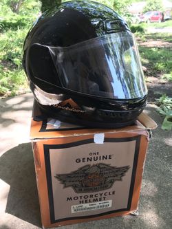 🔥HARLEY DAVIDSON GENUINE BIKER HELMET🔥