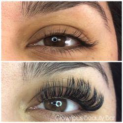 Eyelash extensions