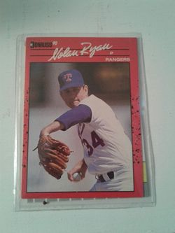 2 Nolan Ryan Baseball cards