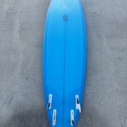 7’4” Christenson Osprey Quad Surfboard