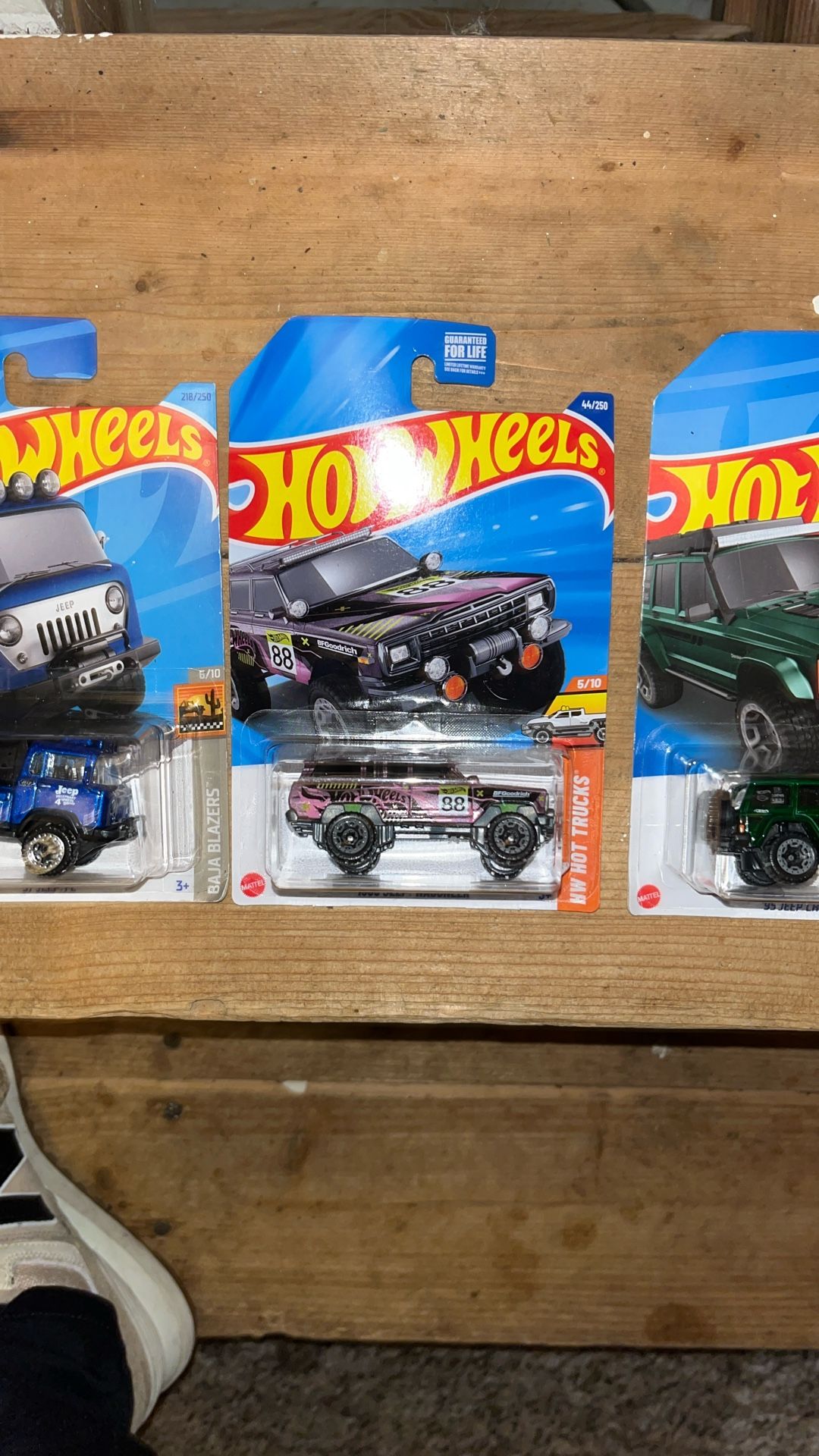 Hot Wheels Jeeps