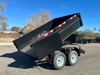 8x10x2 Dump Trailer 