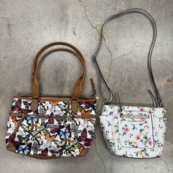 Cute Bags / Purses! Liz Claiborne, Rosetti Flower Butterfly Designs