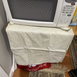 White microwave 