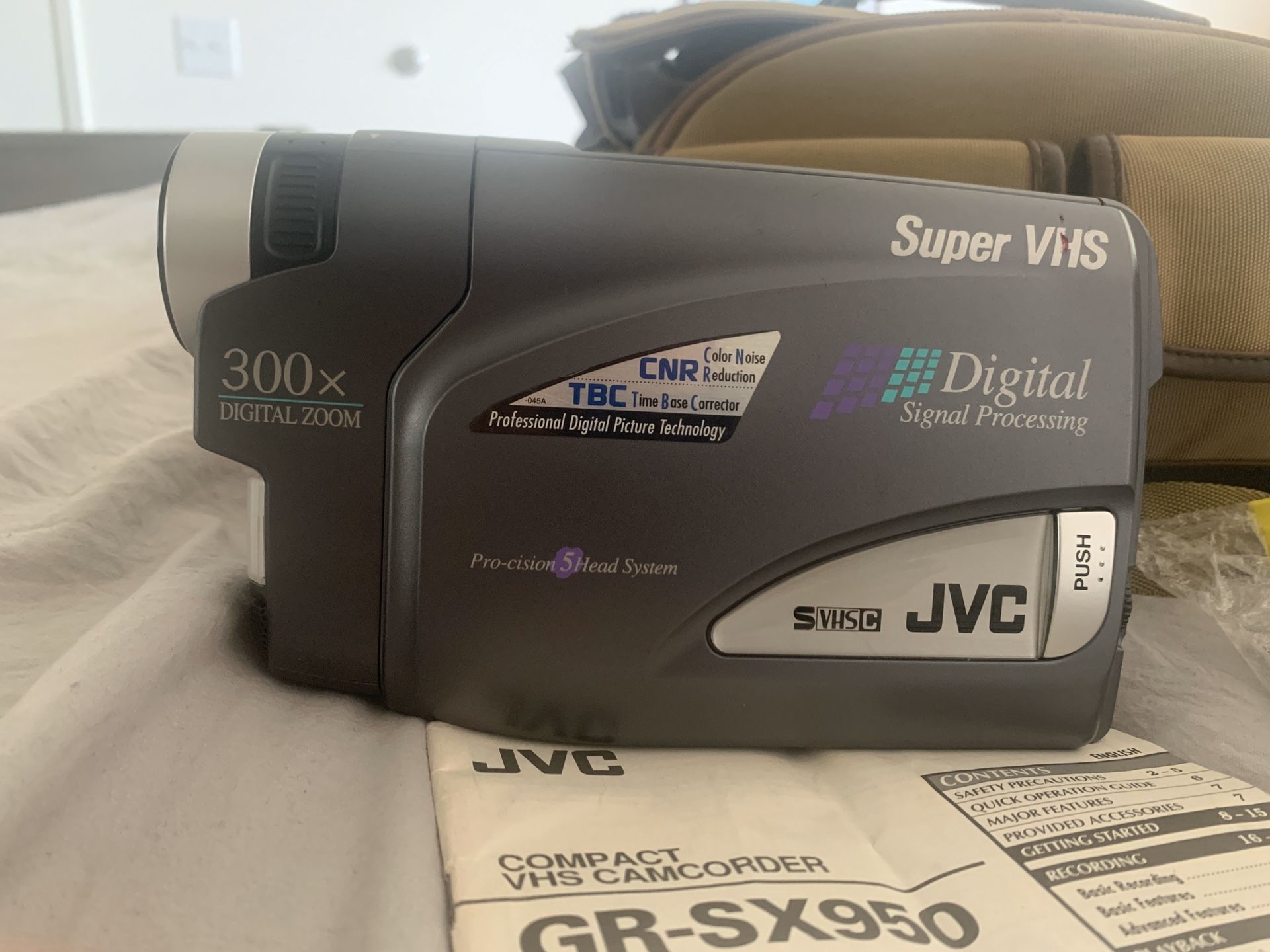 Jvc vhs camcorder