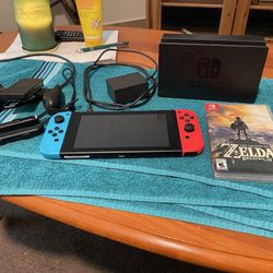 Nintendo Switch Plus Breath Of The Wild 