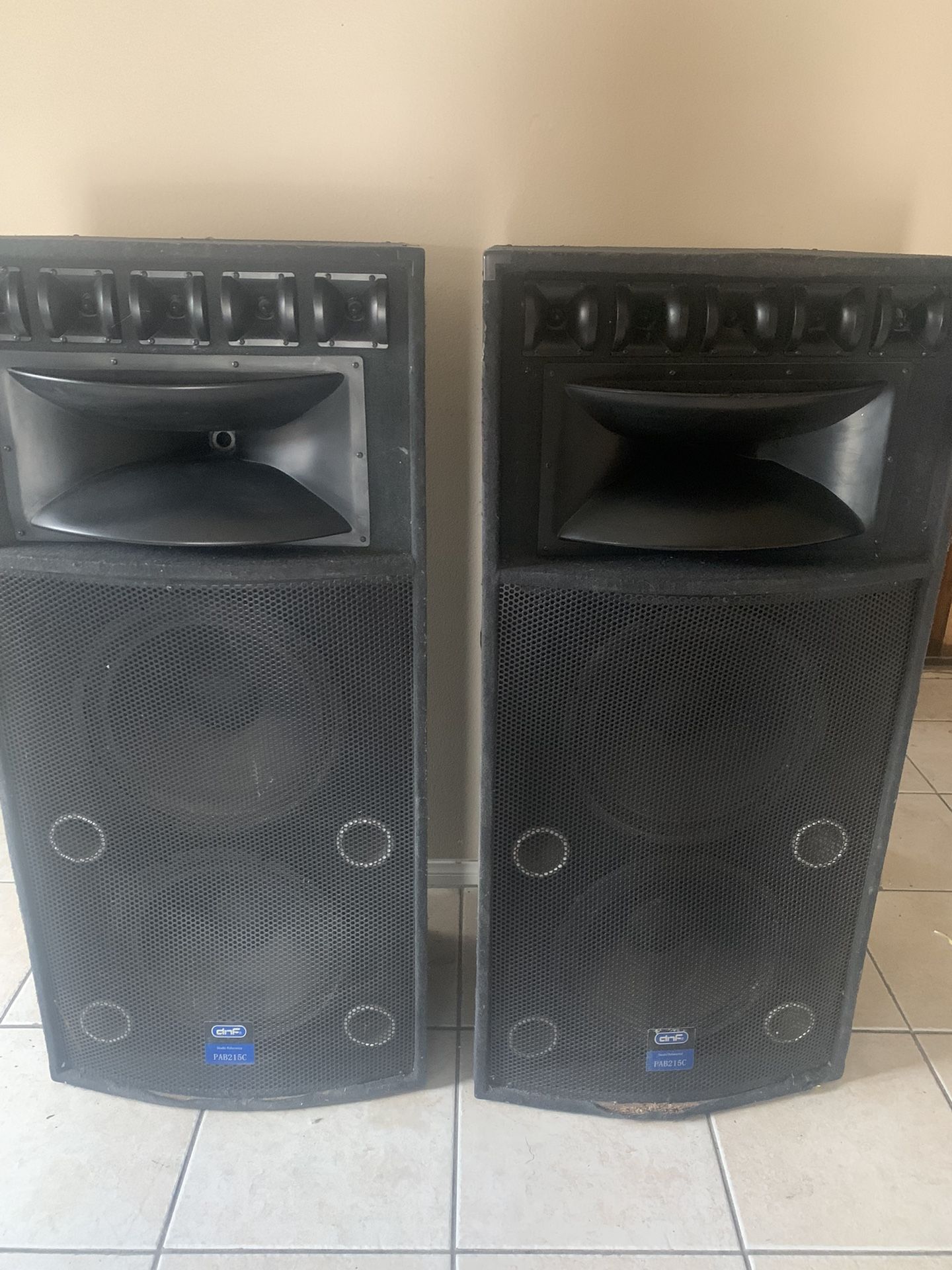 Black Large Speakers