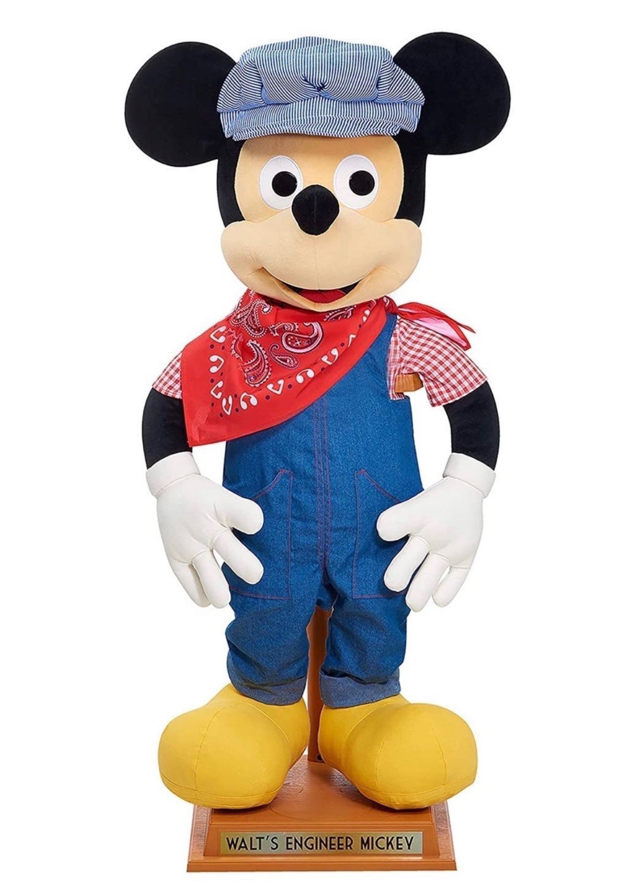 Mickey Mouse plush 36 inch tall with stand Stuffed animals Plush
