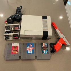 Original Nintendo nes super Mario bros duck hunt