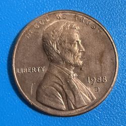 Penny 1988 D $300.00