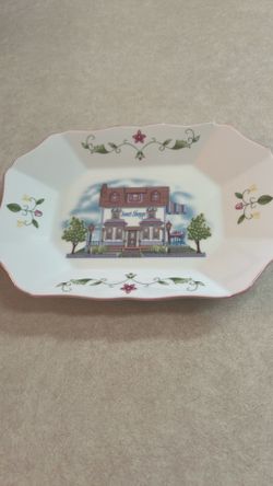 Lenox village Sweet Shoppe, candy dish, or small serving dish