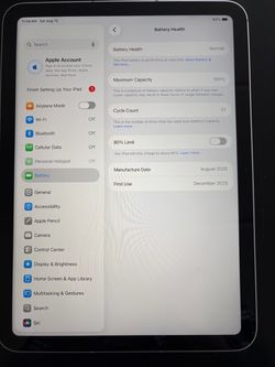 iPad A16 11th Gen + Cellular Unlock 11”inches 128gb