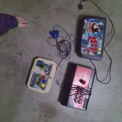 PS2 Xbox Mad Catz Fight Sticks 