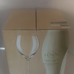 Lenox Wine Glasses NEW 