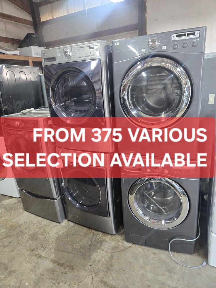 Washer And Dryer Set Available From 350