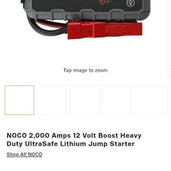 2000 Watt NOCO JUMPER BOX (NEW)