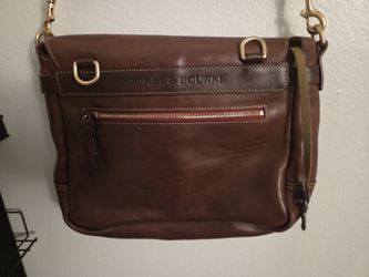 Handbag --DOONEY & BOURKE CHESTNUT LEATHER