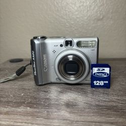 Canon PowerShot A520 4.0MP Silver Digital Camera