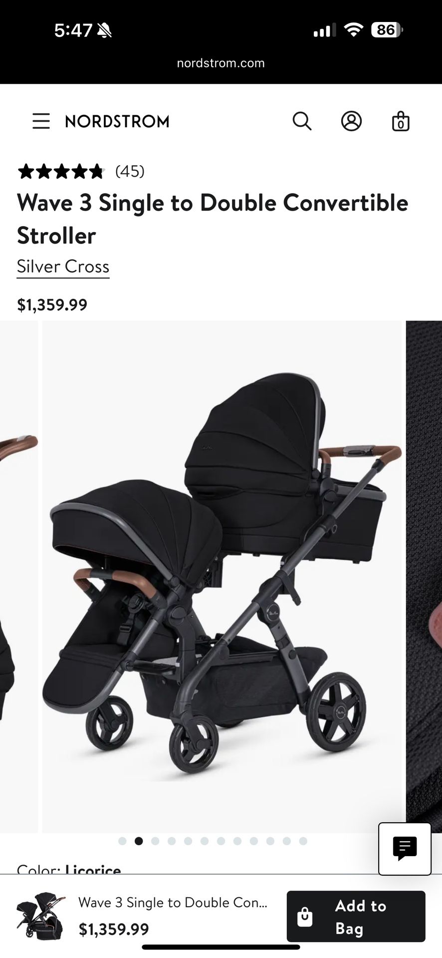 Silver Cross Stroller ( Wave 3 )