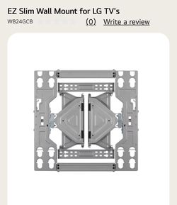 LG EZ Slim Wall Mount (Super Slim)