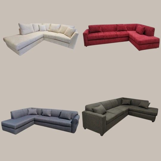 Brand NEW SECTIONAL COUCHES SOFAS CHAISE