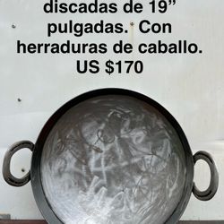 Discos De Arado Para Discadas De 19” Pulgadas