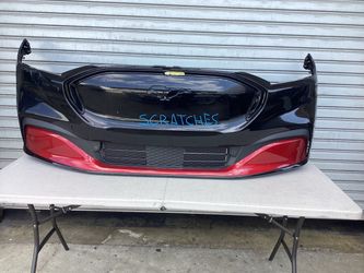 2021-2023-2025 FORD MUSTANG MACH-E FRONT BUMPER COMPLETE USED OEM LJ8B-17E898-A