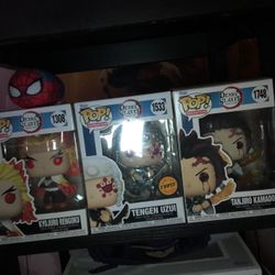 Demon slayer funko lot