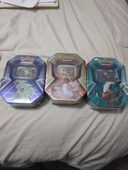Pokemon Triple Whammy Tins