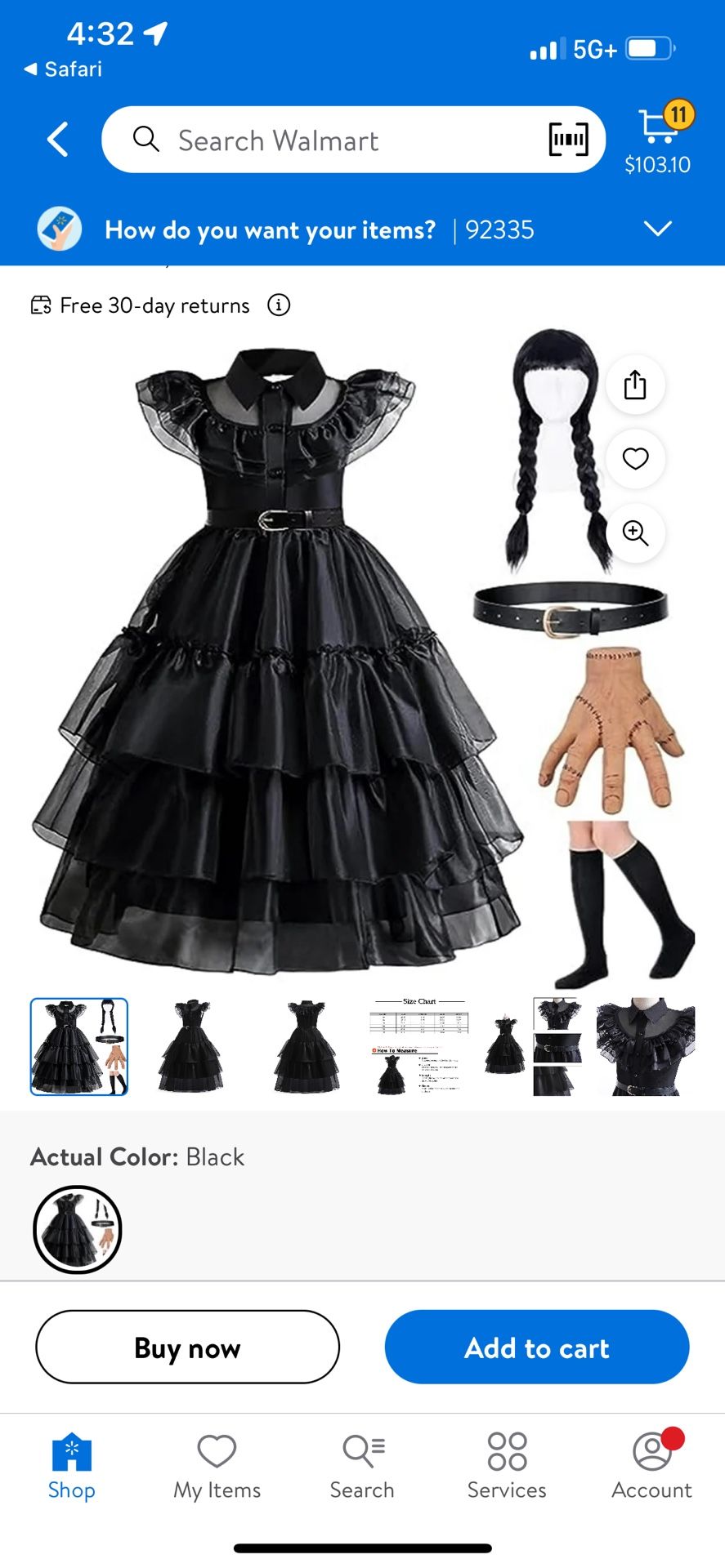 Wednesday Costume