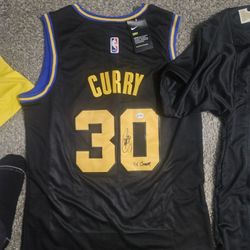 Steph Curry Signed Jersey 