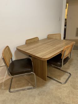 Kitchen Dining Table With Four Chairs