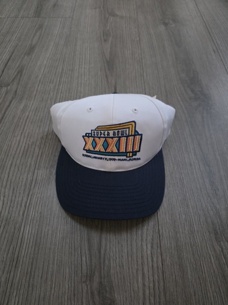 Vintage Superbowl 30 Broncos Falcons Snapback Hat