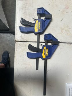 IRWINQUICK-GRIPOne-Handed Mini Bar Clamp 2 Pack