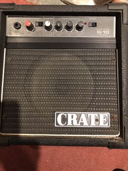 Crate amplifier