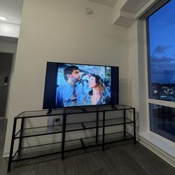 55’’ TV and tv stand