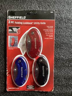 Lock blade razor knives