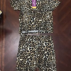 T-Shirt And Short Set