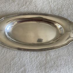 Oneida 1920s Community Grosvenor Silver Plate Serving Tray/Platter 11950