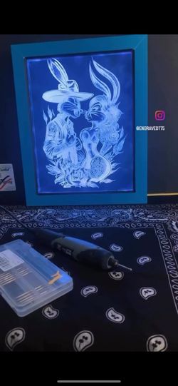 Etched glass