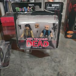 The walking dead mini mates