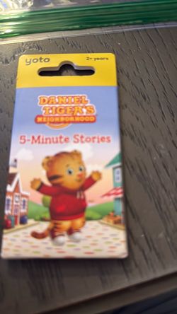 5 Yoto music cards