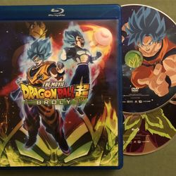 DragonBall Super Broly Bluray DVD