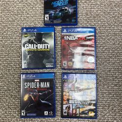 Video Games For PS4