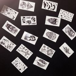 Assorted Temporary Tattoos Big Lot