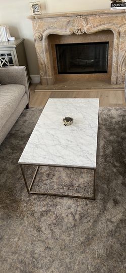 West Elm Streamline coffee table