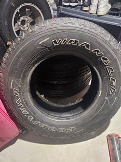 Goodyear wrangler Tire